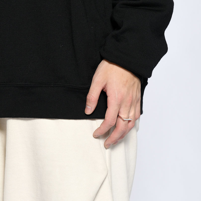 FLAT SQUARE RING -SILVER-