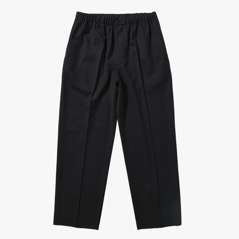 LIGHT WOOL EASY SLACKS -2.COLOR-