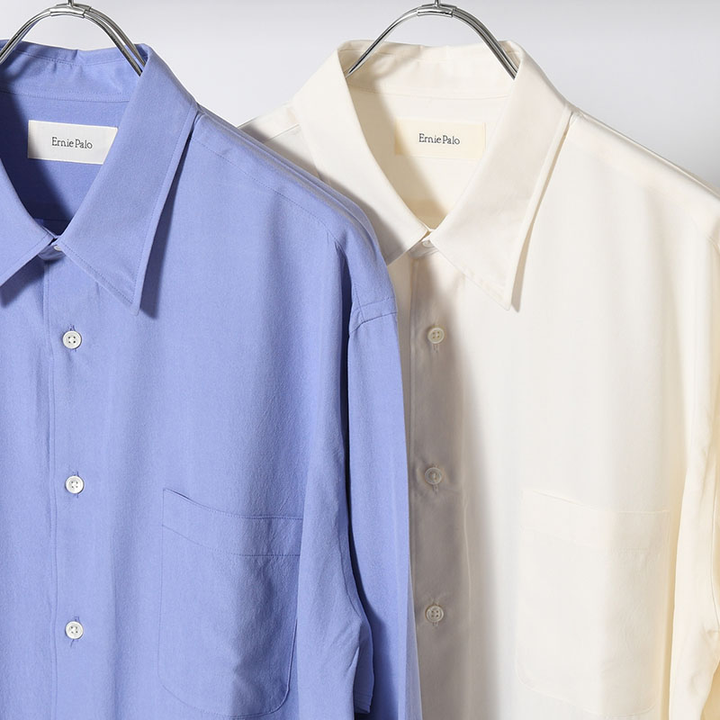 SILK NIDOM SHIRT -2.COLOR-