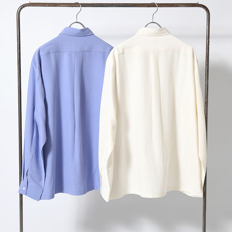 SILK NIDOM SHIRT -2.COLOR-