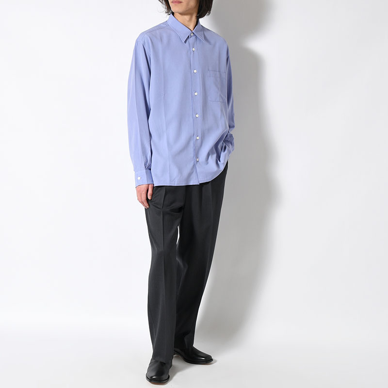 SILK NIDOM SHIRT -2.COLOR-
