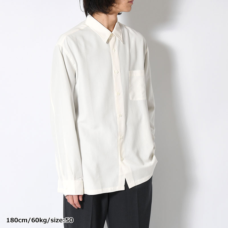 SILK NIDOM SHIRT -2.COLOR-