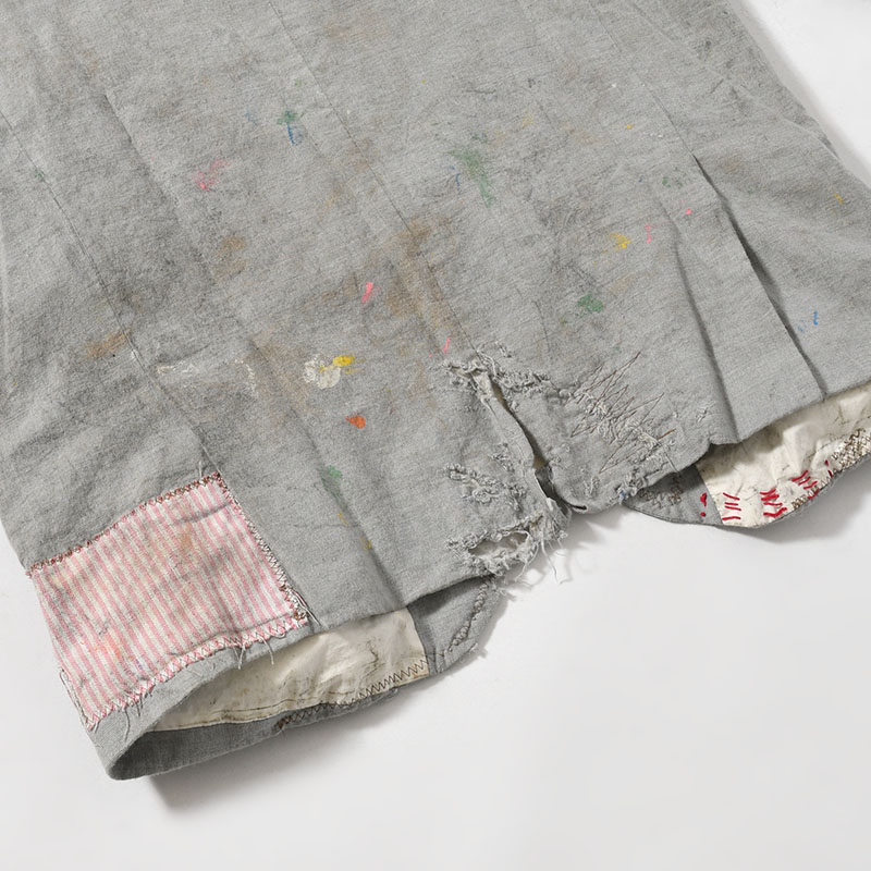 DESTROYED REBEL JACKET -GRAY-