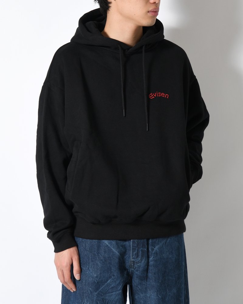 SUSHISHI HOODIE -BLACK-
