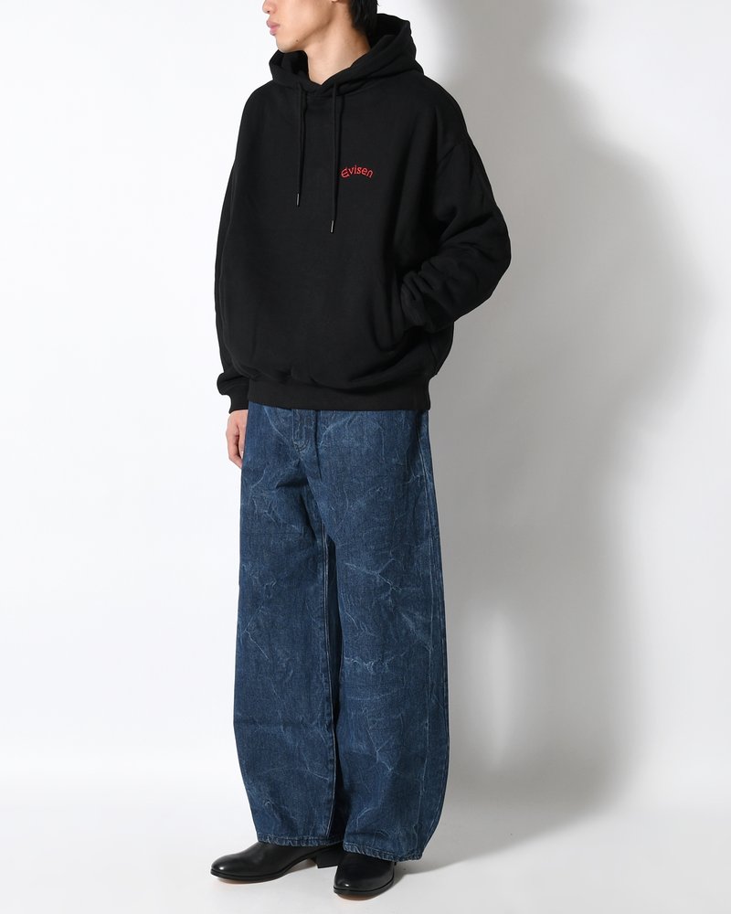 SUSHISHI HOODIE -BLACK-