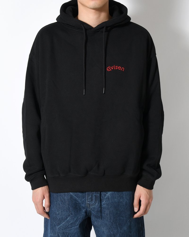 SUSHISHI HOODIE -BLACK-