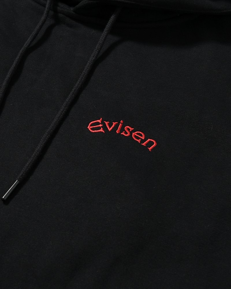 SUSHISHI HOODIE -BLACK-