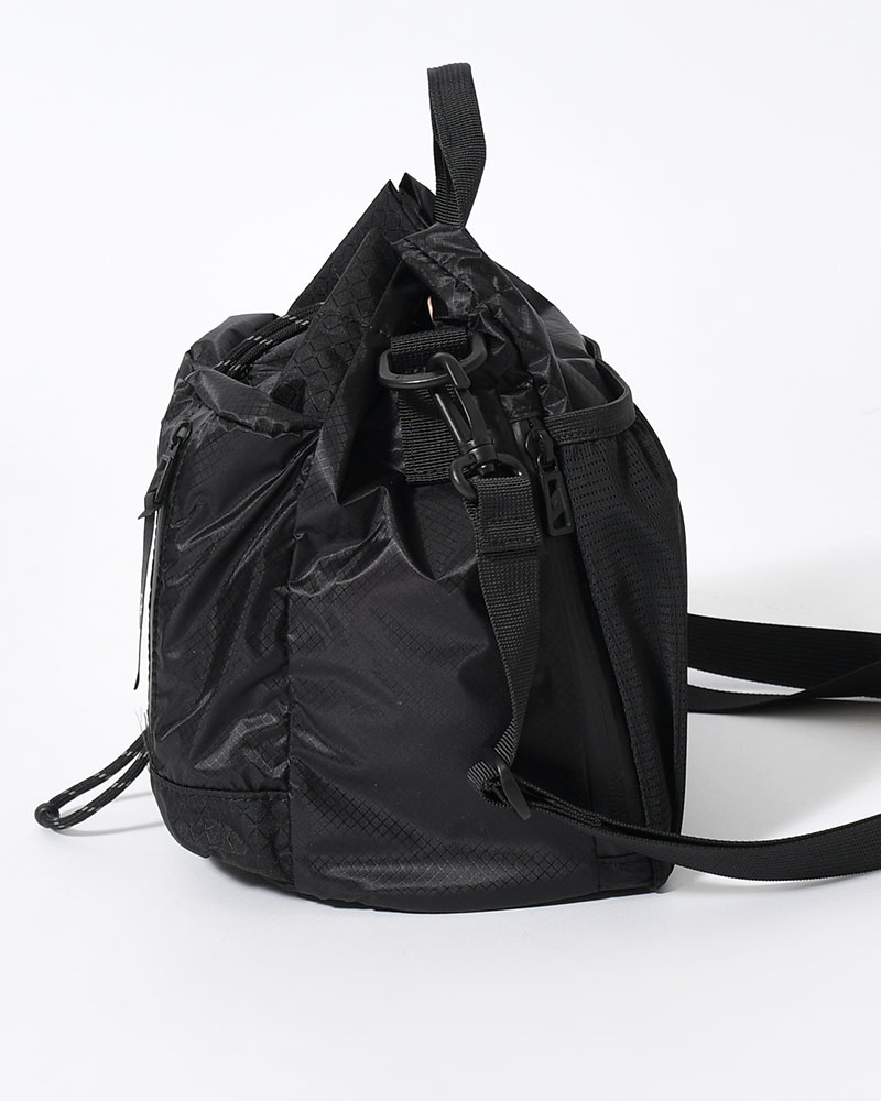 CORDURA SIL NYLON DRAWSTRING -BLACK-
