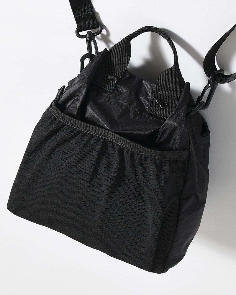 CORDURA SIL NYLON DRAWSTRING -BLACK-