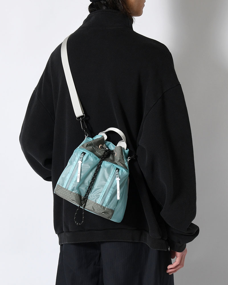 CORDURA SIL NYLON DRAWSTRING -GREEN-