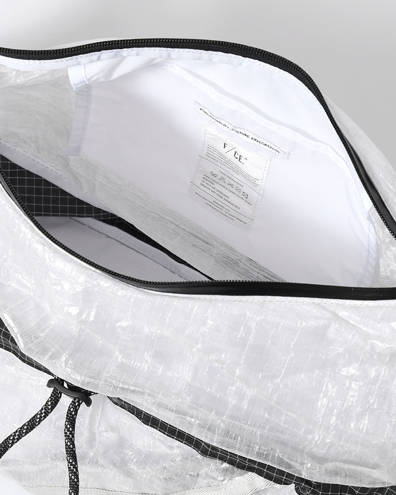 2WAY SHOULDER TOTE with Dyneema(R) -WHITE-