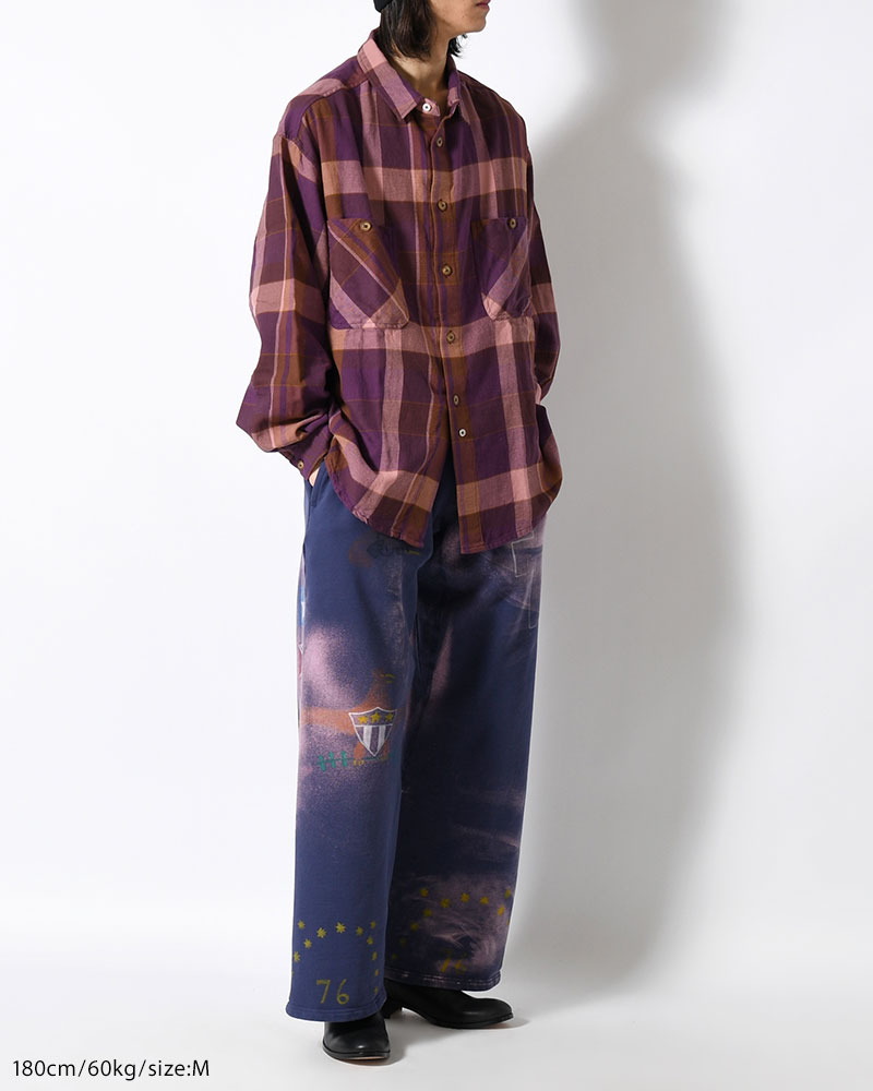 SCRIBBLE SWEATS -NAVY-