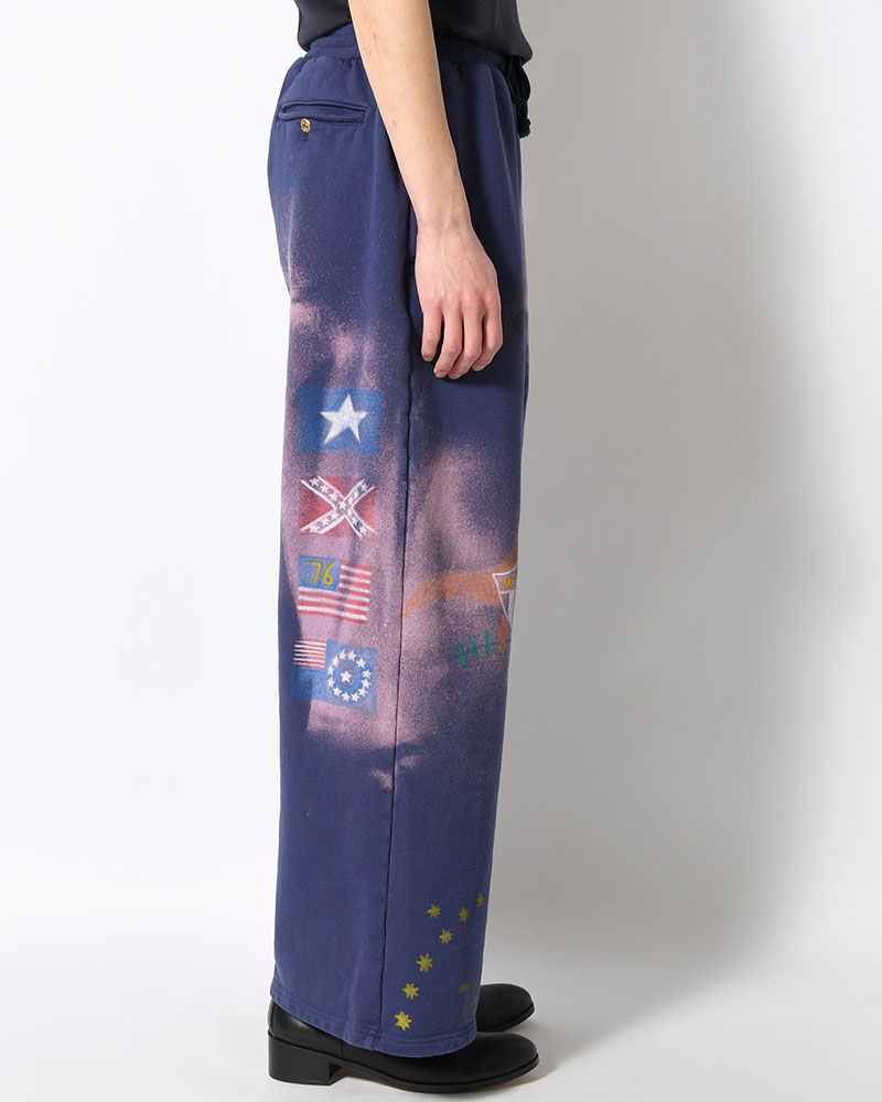 SCRIBBLE SWEATS -NAVY-