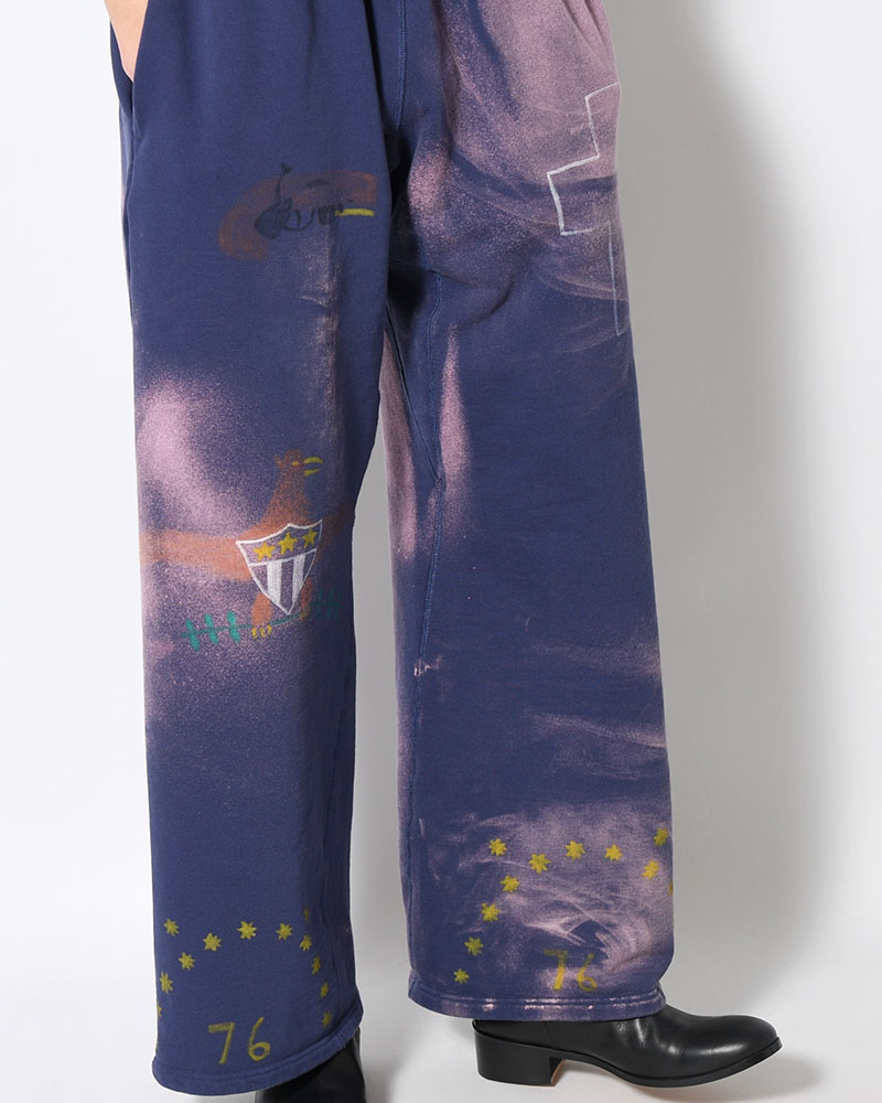 SCRIBBLE SWEATS -NAVY-