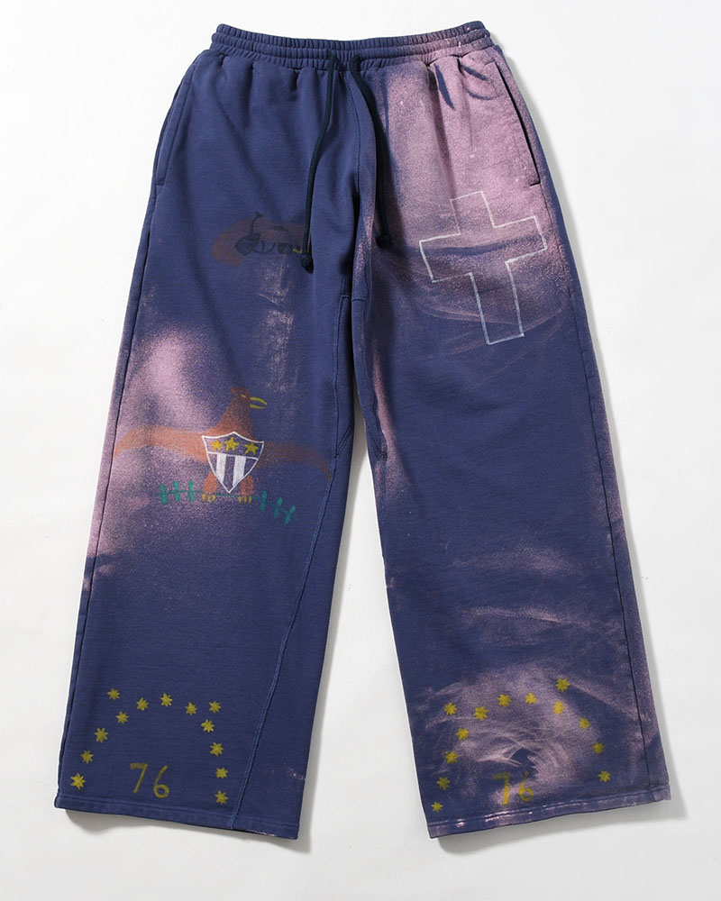 SCRIBBLE SWEATS -NAVY-