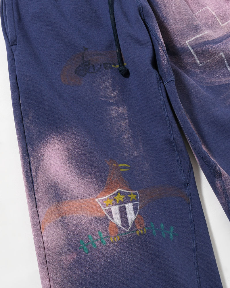 SCRIBBLE SWEATS -NAVY-
