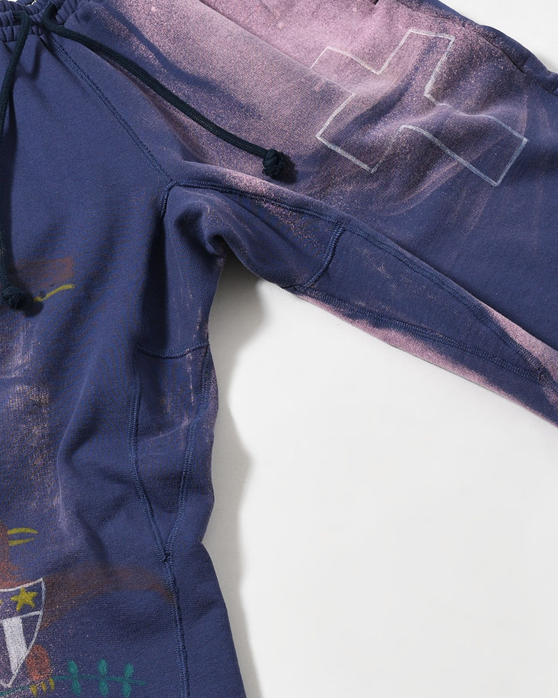 SCRIBBLE SWEATS -NAVY-