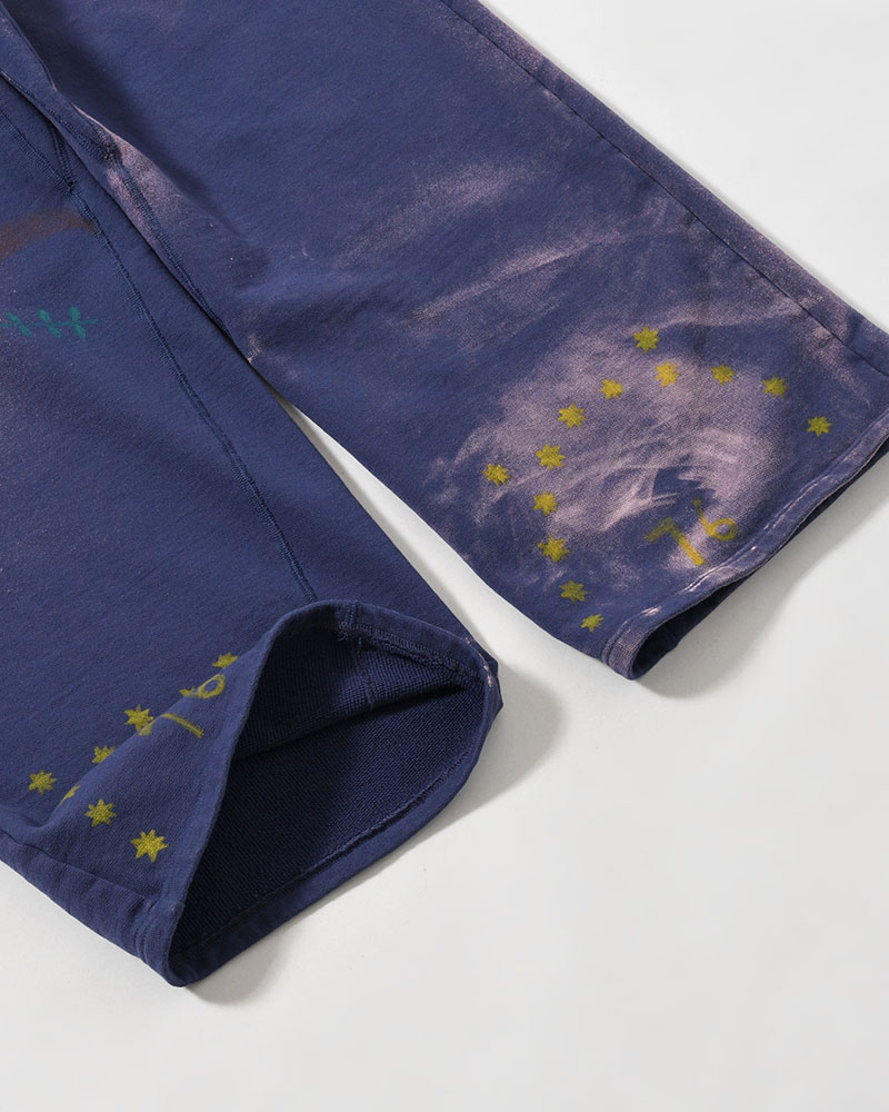 SCRIBBLE SWEATS -NAVY-