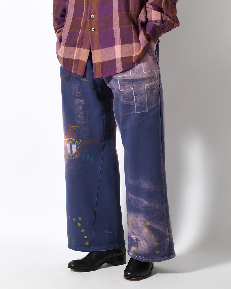 SCRIBBLE SWEATS -NAVY-