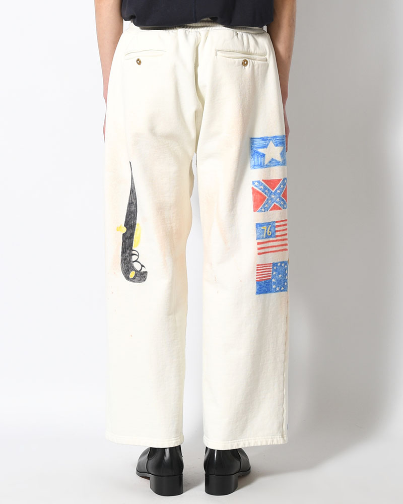 SCRIBBLE SWEATS -WHITE-