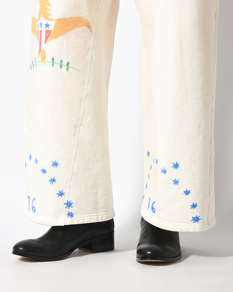 SCRIBBLE SWEATS -WHITE-