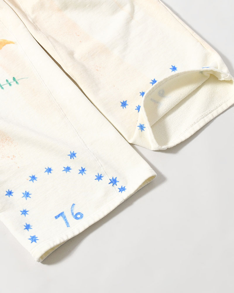 SCRIBBLE SWEATS -WHITE-