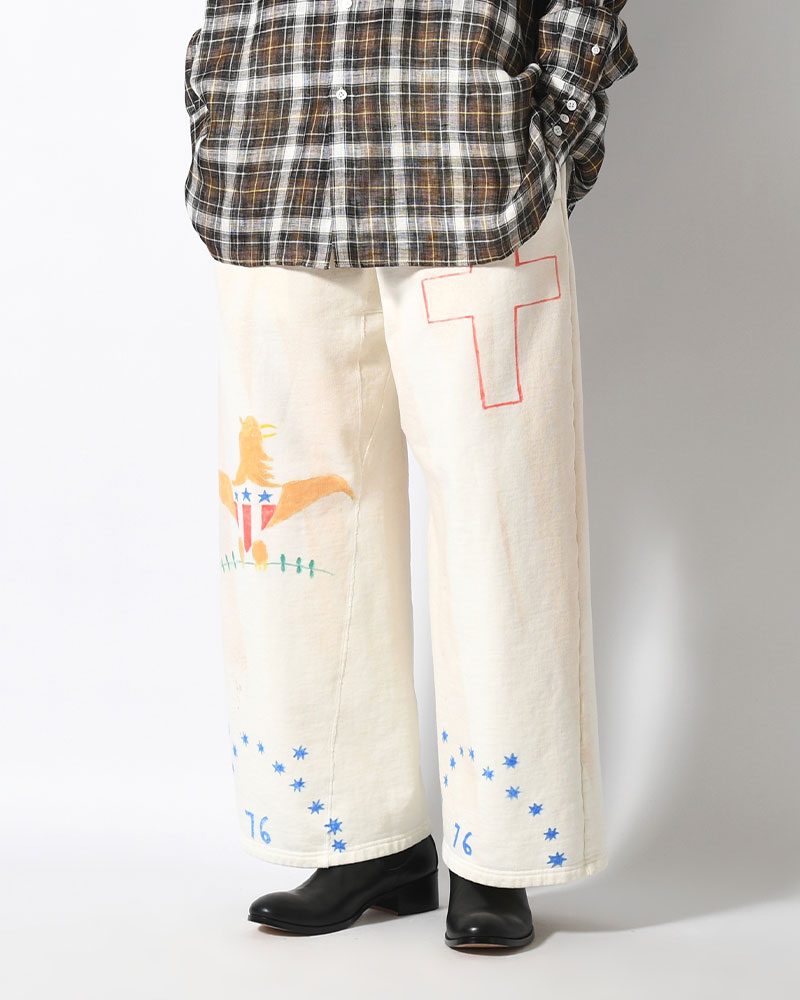 SCRIBBLE SWEATS -WHITE-