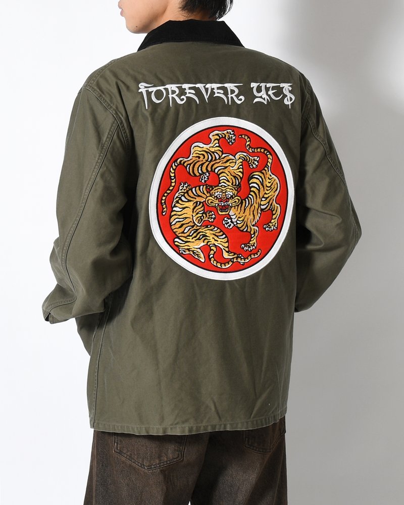 Koyasu COVERALL -OLIVE-