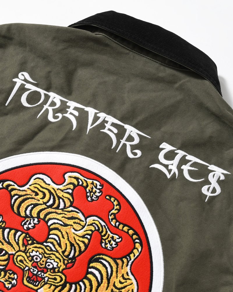 Koyasu COVERALL -OLIVE-