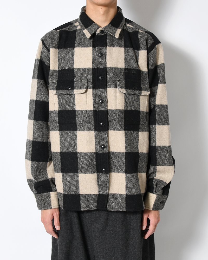 CPO SHIRT -BLACK-