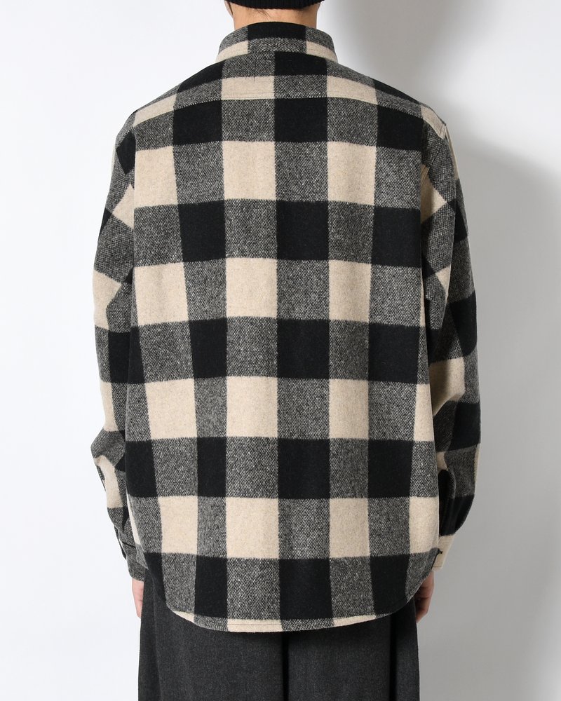 CPO SHIRT -BLACK-