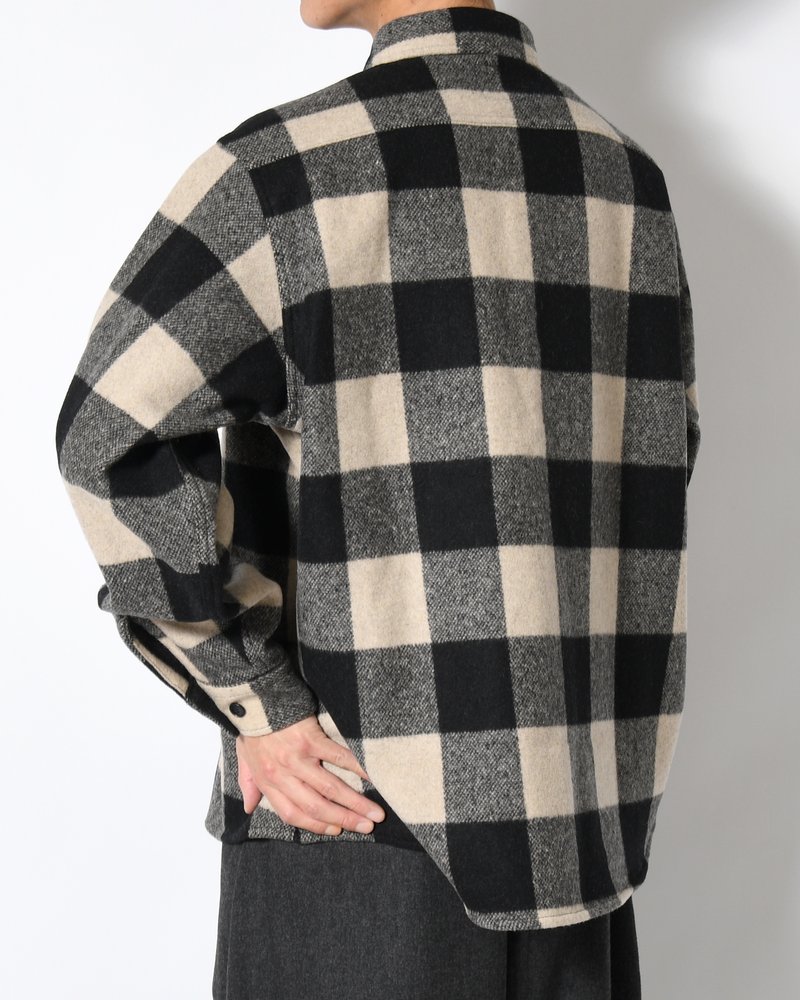 CPO SHIRT -BLACK-