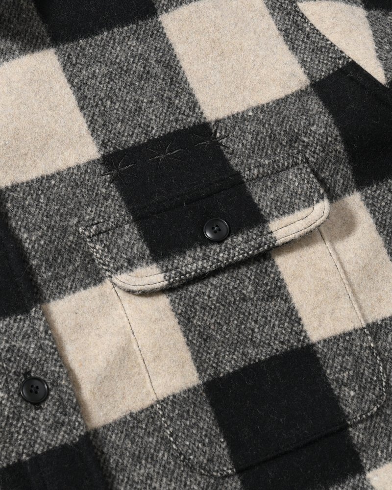 CPO SHIRT -BLACK-