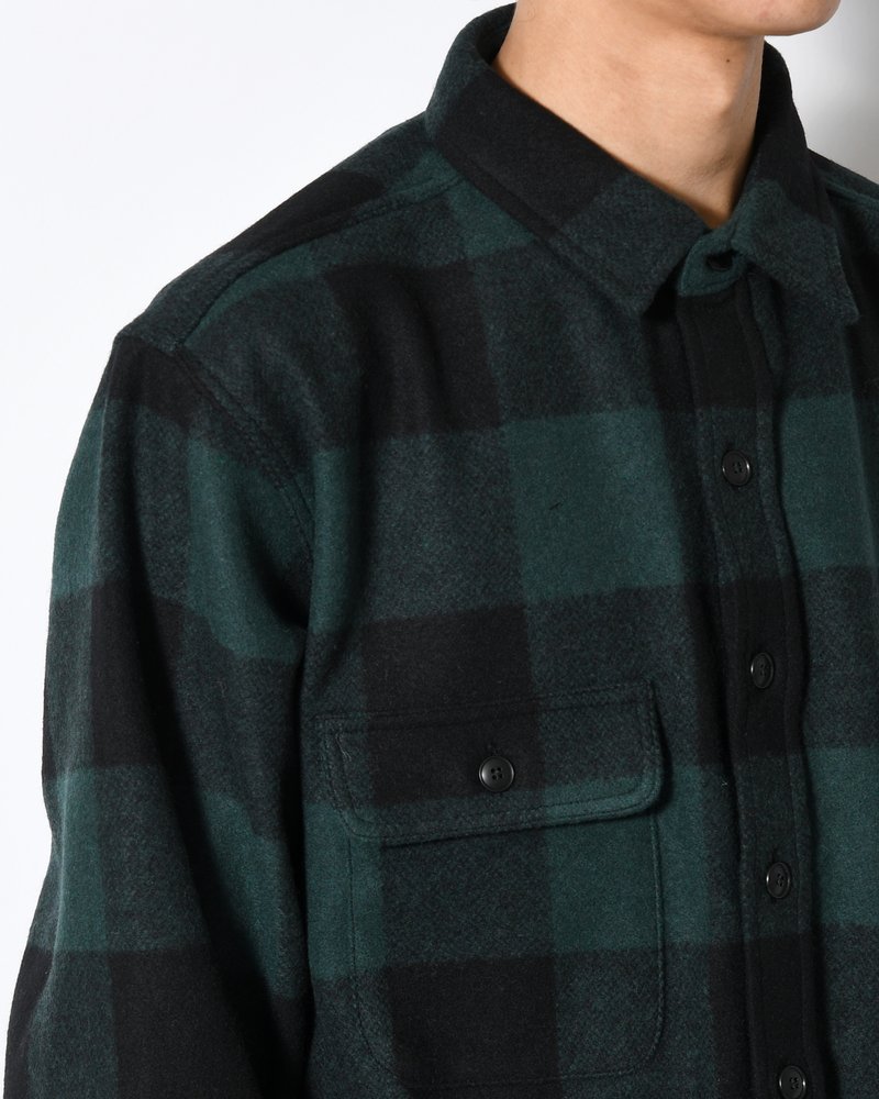 CPO SHIRT -GREEN-