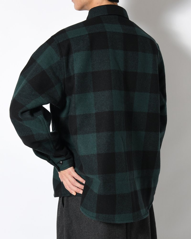 CPO SHIRT -GREEN-