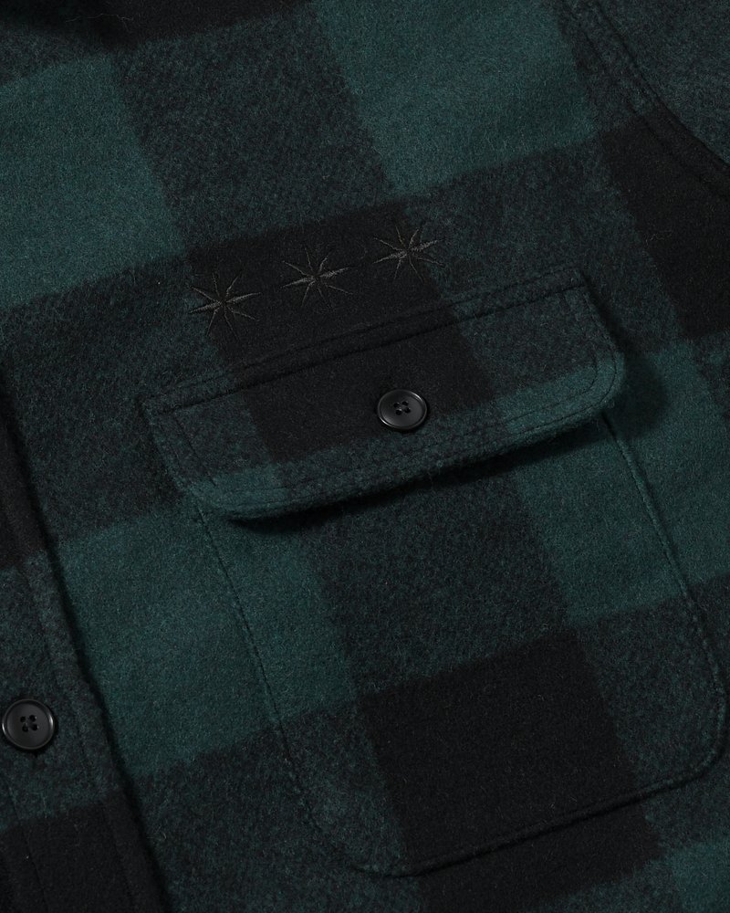 CPO SHIRT -GREEN-