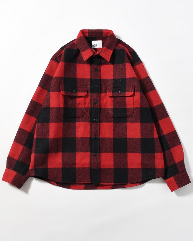 CPO SHIRT -RED-