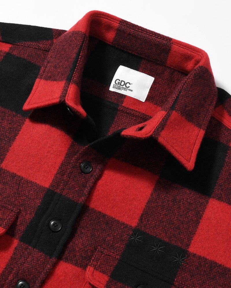 CPO SHIRT -RED-