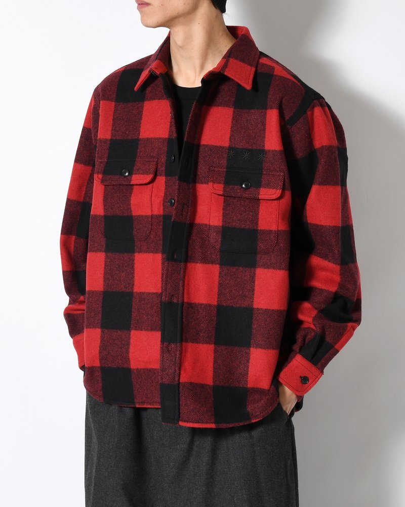 CPO SHIRT -RED-