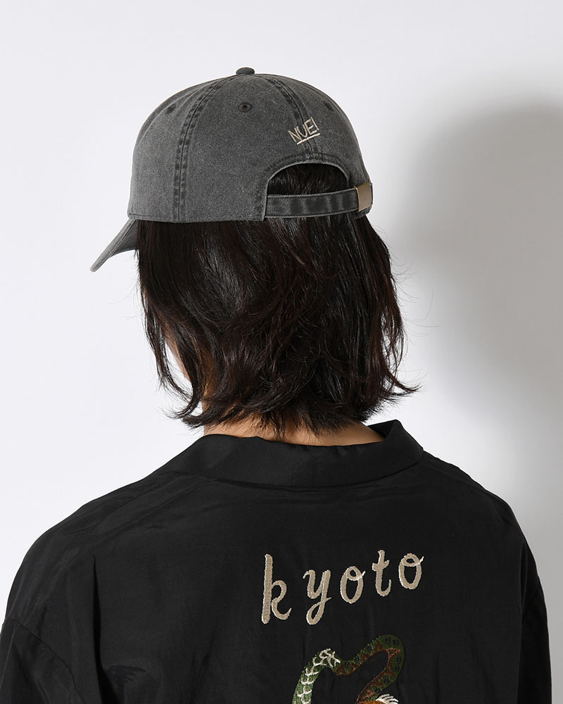 NUE SOUVENIR CAP -BLACK-