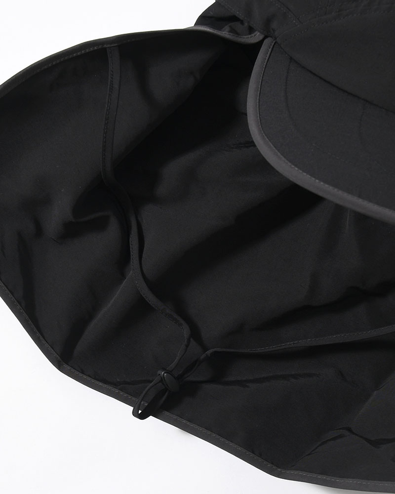 SUNSHADE CAP -BLACK-