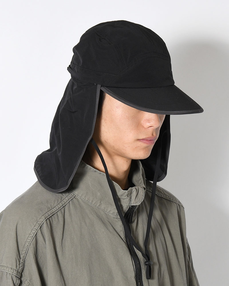 SUNSHADE CAP -BLACK-