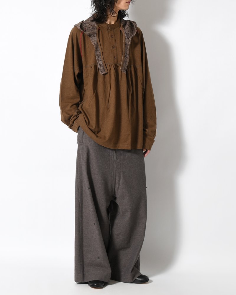 BABU AYI TOP (×D.W.W.W) -BROWN-