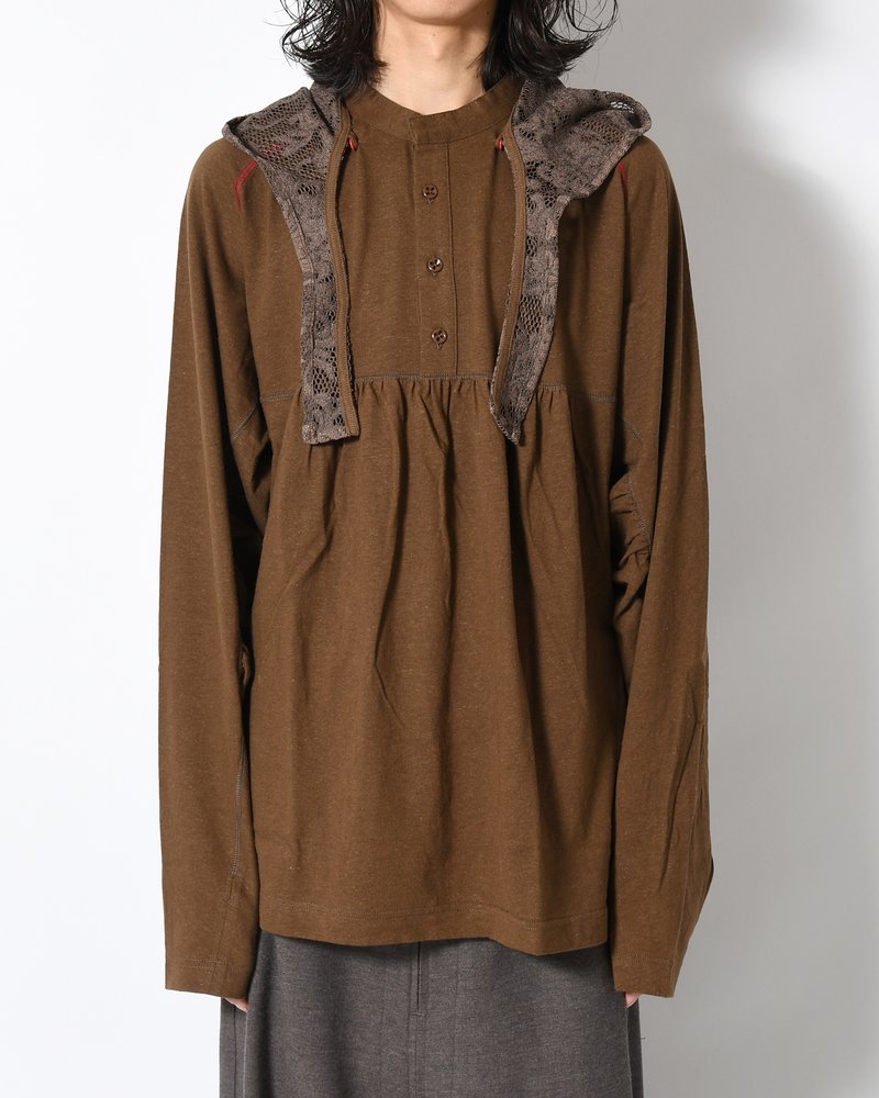 BABU AYI TOP (×D.W.W.W) -BROWN-