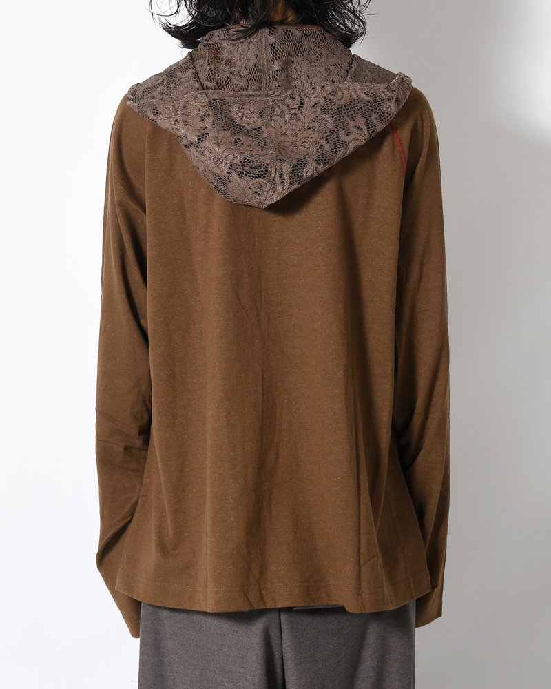 BABU AYI TOP (×D.W.W.W) -BROWN-