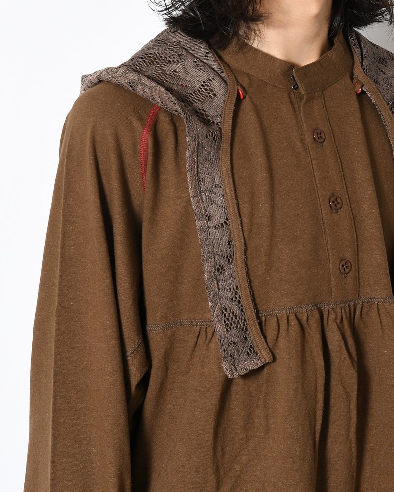 BABU AYI TOP (×D.W.W.W) -BROWN-