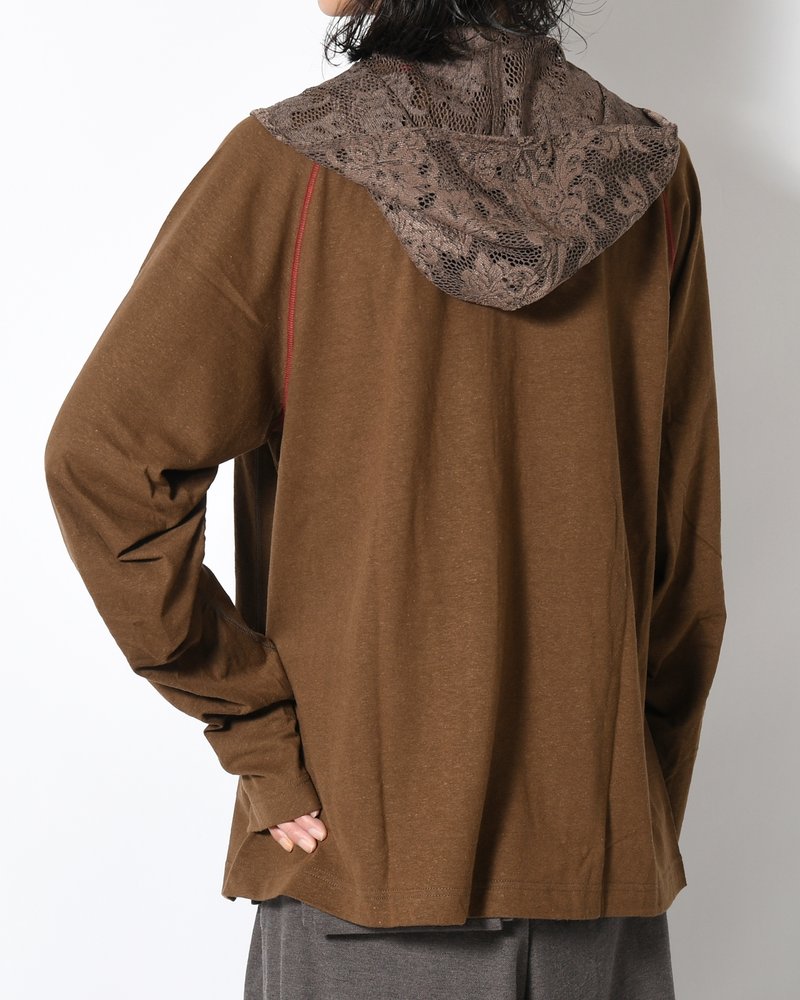 BABU AYI TOP (×D.W.W.W) -BROWN-