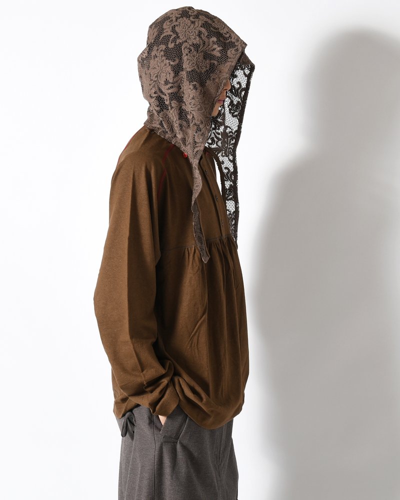 BABU AYI TOP (×D.W.W.W) -BROWN-