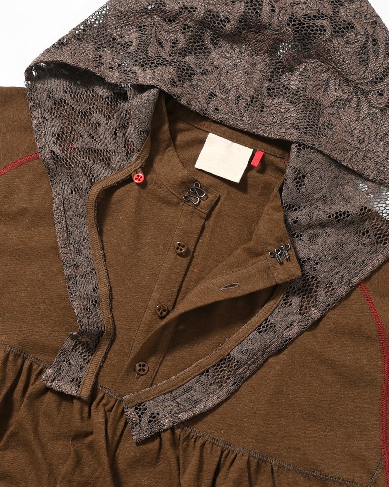 BABU AYI TOP (×D.W.W.W) -BROWN-