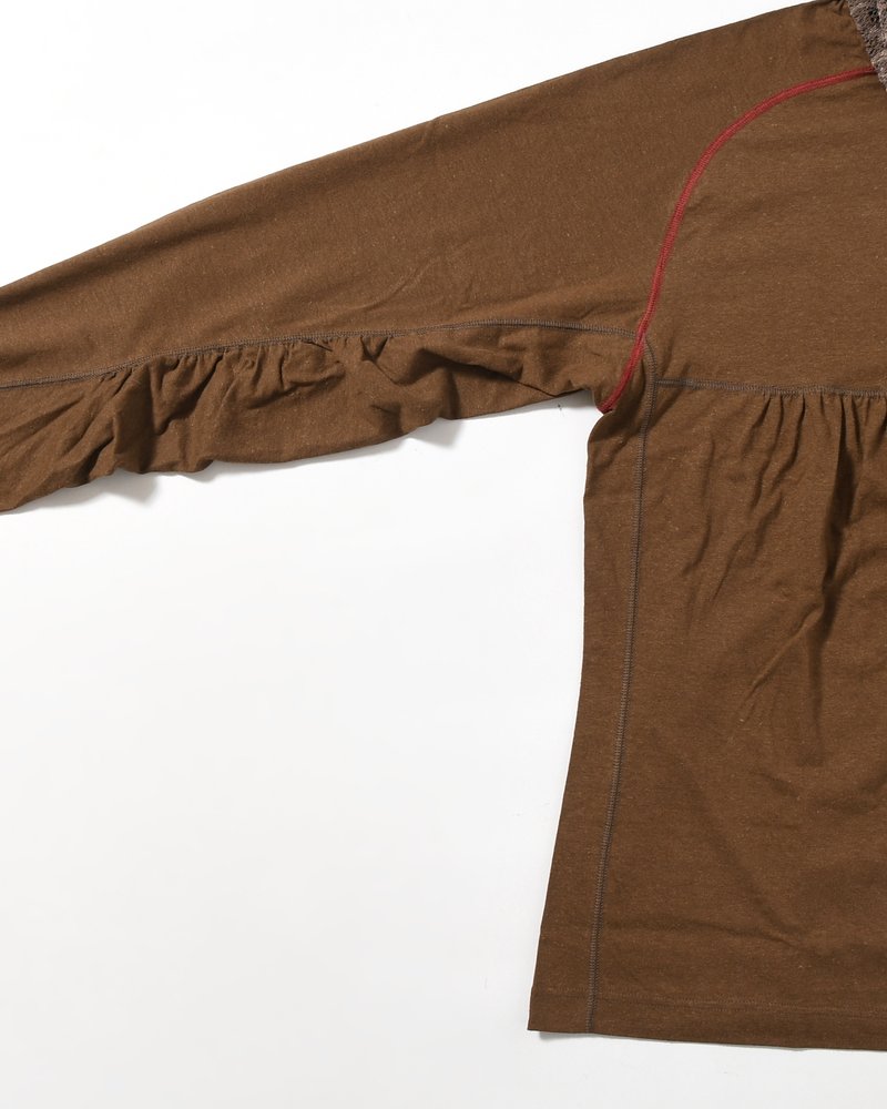BABU AYI TOP (×D.W.W.W) -BROWN-